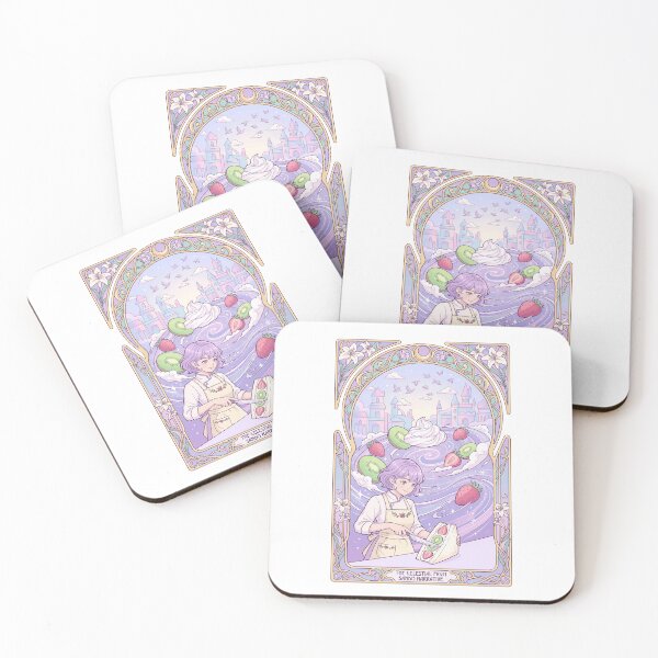 Item preview, Japanese Fruit Sando Art Nouveau Celestial Bakery Anime Aesthetic designed and sold by mood-draftsman.