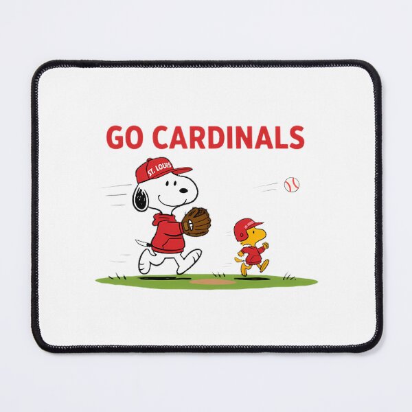 Item preview, St. Louis Cardinals Vintage Snoopy And Woodstock Baseball Fan Art | Perfect Gift For You And Friends designed and sold by Infinity Design.