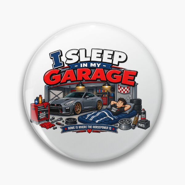 Item preview, I Sleep in My Garage designed and sold by zakvisuals.