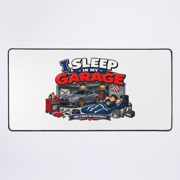 Item preview, I Sleep in My Garage designed and sold by zakvisuals.