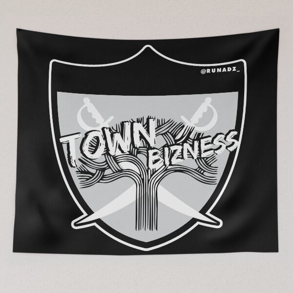 Item preview, "TOWN BIZNESS' OAKLAND designed and sold by thatDudeAZ89.