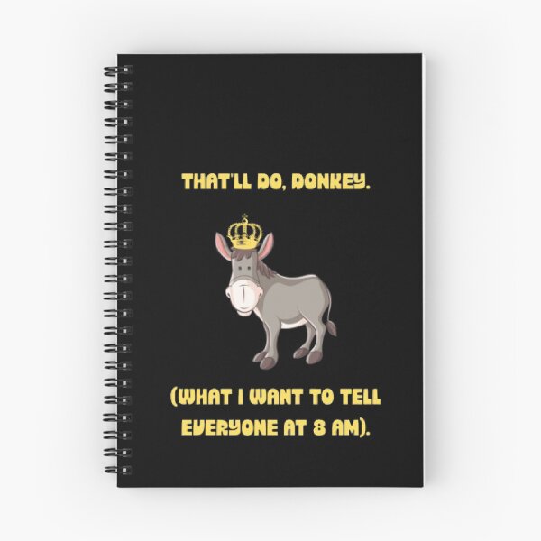 Item preview, That Will Do Donkey Morning Mood Funny Shrek Parody designed and sold by Mircea786.