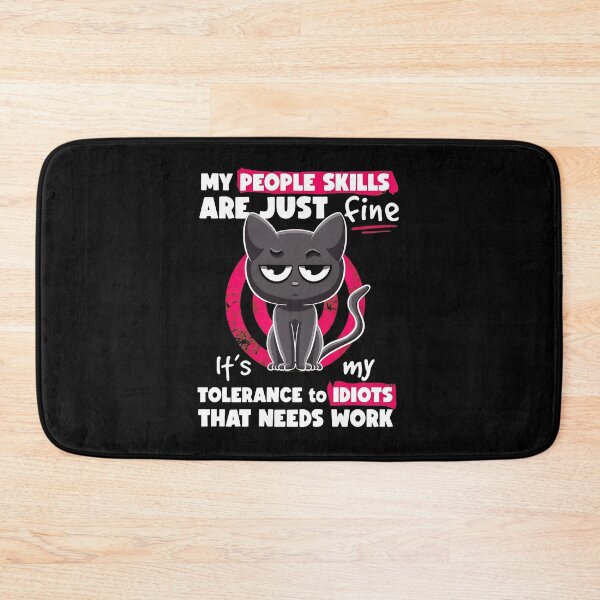 Item preview, Grumpy Cat Skills Fine Tolerance Idiots Needs Work designed and sold by GiaoCalonas.