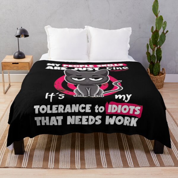 Item preview, Grumpy Cat Skills Fine Tolerance Idiots Needs Work designed and sold by GiaoCalonas.