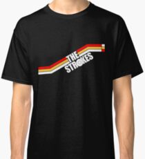 The Strokes Logo Striped Julian Casablancas Classic T-Shirt