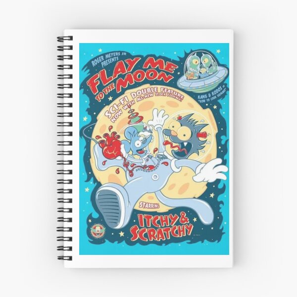 Item preview, Flay Me to the Moon – Retro Sci‑Fi Cartoon Parody Poster designed and sold by WATEKE.