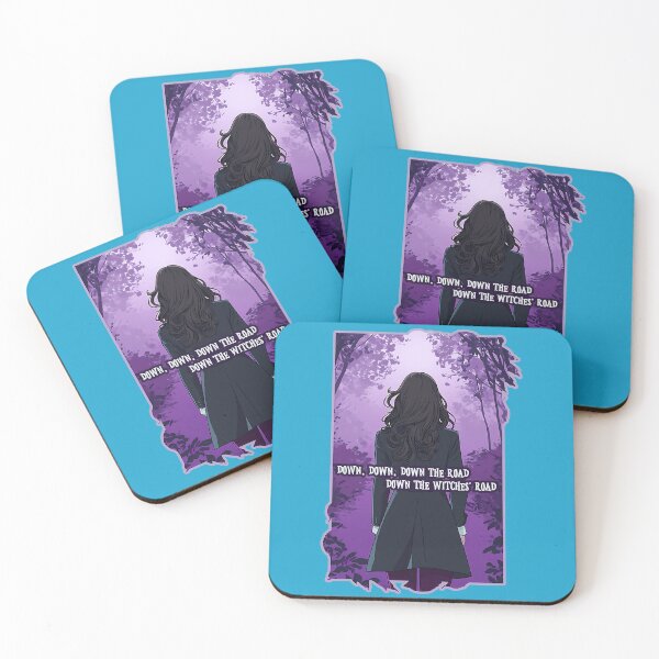 Artikelvorschau, Agatha All Along - Down The Witches' Road - Portrait Woods entworfen und verkauft von PhillipTee.