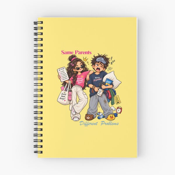Item preview, Same Parents Different Problems – Funny Sibling Life designed and sold by GrapixieStudio.