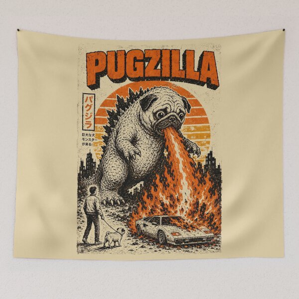 Item preview, Pugzilla designed and sold by TheSamuraiCat.