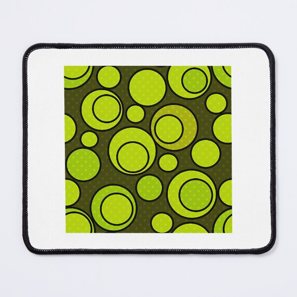 Item preview, Seamless Abstract Pattern With Green Circles Ornamental Elements Print Background designed and sold by FortyTwoCustomm.