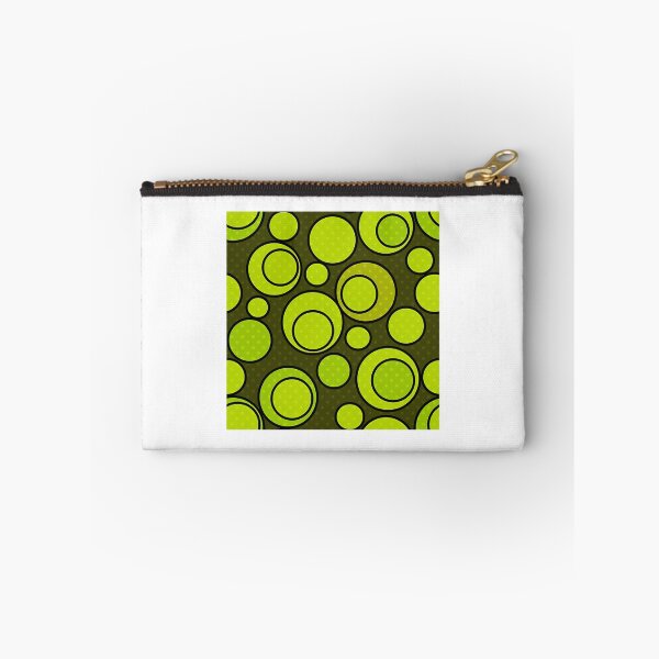 Item preview, Seamless Abstract Pattern With Green Circles Ornamental Elements Print Background designed and sold by FortyTwoCustomm.