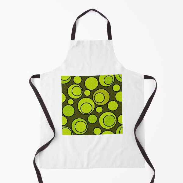 Item preview, Seamless Abstract Pattern With Green Circles Ornamental Elements Print Background designed and sold by FortyTwoCustomm.