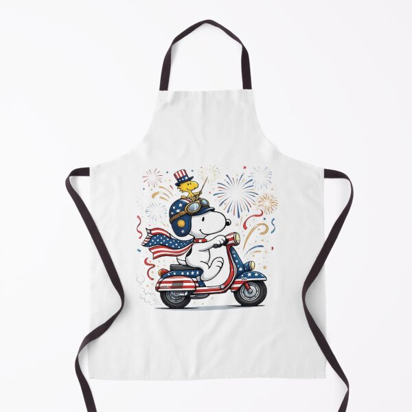 Item preview, Snoopy On American Flag Scooter Rider – Patriotic Peanuts Design | Limited Edition designed and sold by Infinity Design.