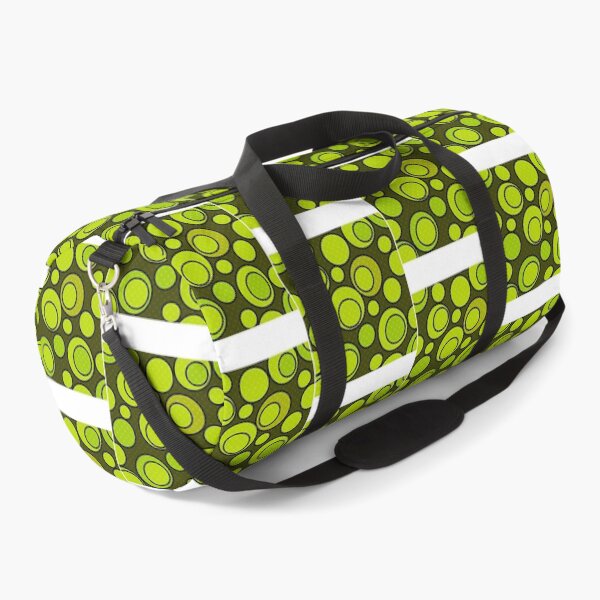 Item preview, Seamless Abstract Pattern With Green Circles Ornamental Elements Print Background designed and sold by FortyTwoCustomm.