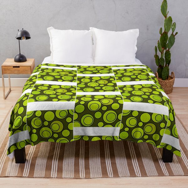Item preview, Seamless Abstract Pattern With Green Circles Ornamental Elements Print Background designed and sold by FortyTwoCustomm.