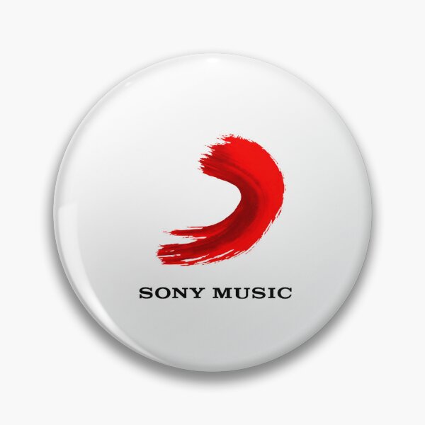 Item preview, Sony Music Red Brush Wave Iconic Logo designed and sold by dmorcu.