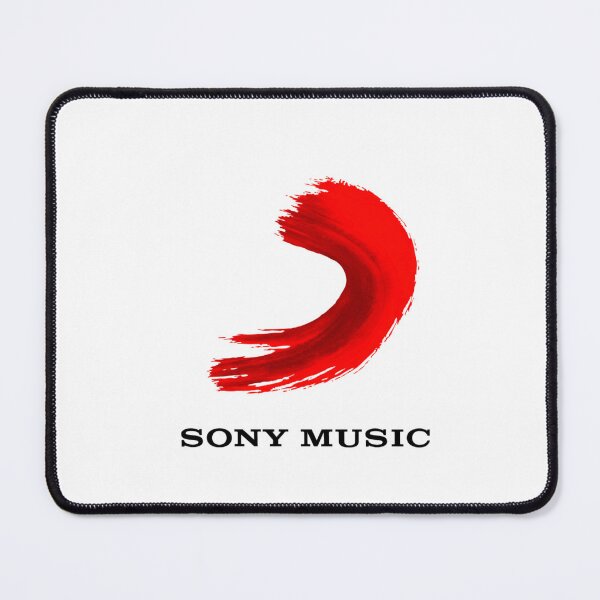 Item preview, Sony Music Red Brush Wave Iconic Logo designed and sold by dmorcu.