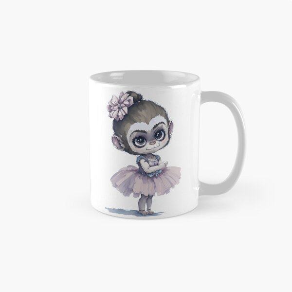 Item preview, The Pouty Monkey In Her Ballerina Outfit designed and sold by Pricityy.