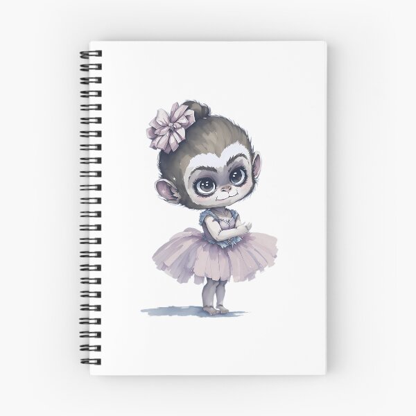 Item preview, The Pouty Monkey In Her Ballerina Outfit designed and sold by Pricityy.