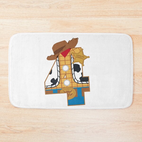 Item preview, Disney Pixar Toy Story Woody Fourth Birthday Number 4 designed and sold by GoldenField41.