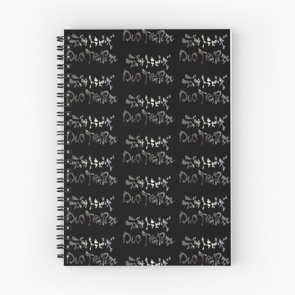 Item preview, Metallic Silver Duo Trapeze Japanese Katakana Calligraphy Funny Cyber Acrobat Art designed and sold by noworries-art.