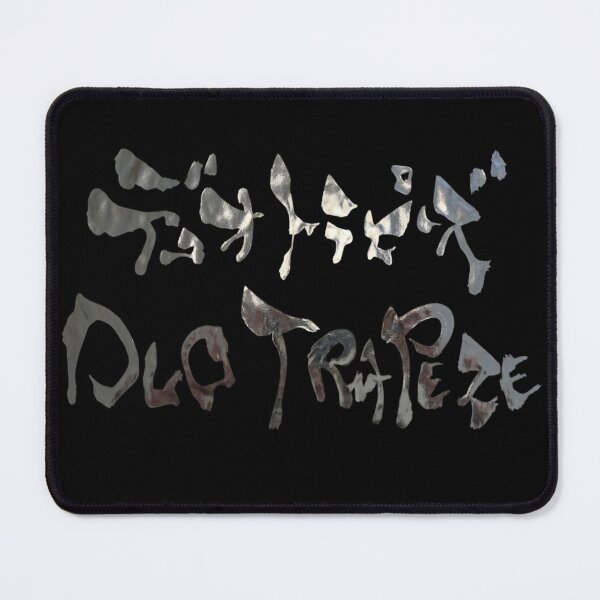 Item preview, Metallic Silver Duo Trapeze Japanese Katakana Calligraphy Funny Cyber Acrobat Art designed and sold by noworries-art.