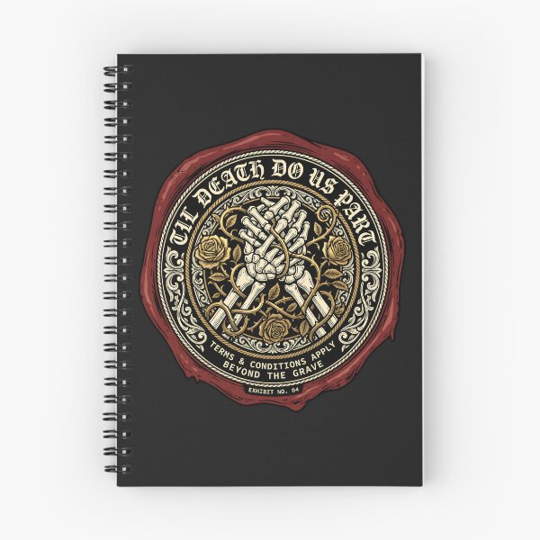 Item preview, Skeleton Hands Seal - Gothic Til Death Do Us Part designed and sold by SplashTastic.