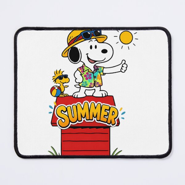 Item preview, Snoopy Summer House Vacation – Playful Peanuts Design For T‑Shirts & Home Décor | Limited Edition designed and sold by HSN3726.