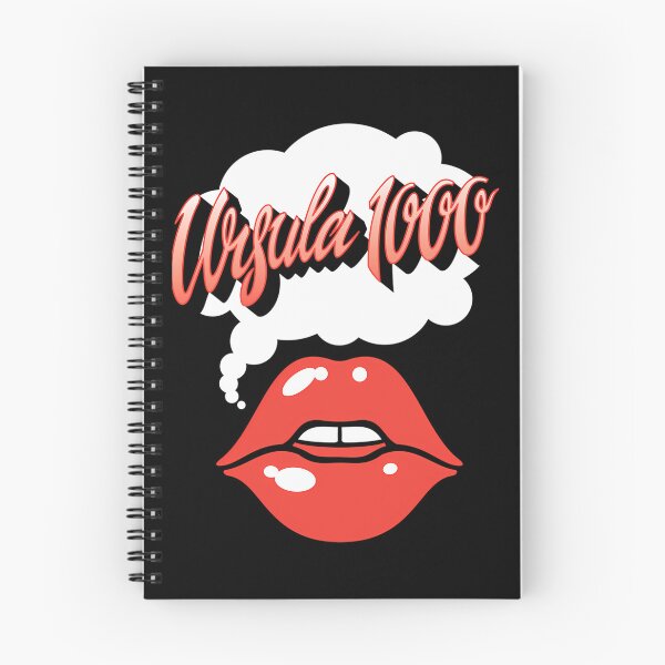 Item preview, Red Lips Thought Bubble Cursive designed and sold by yotchana1981.