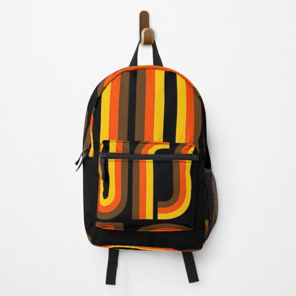 Item preview, Striped Typography Orange Yellow Brown designed and sold by Annyco.