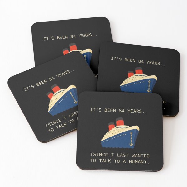 Item preview, Its Been 84 Years Since I Wanted To Talk Funny Parody designed and sold by Mircea786.