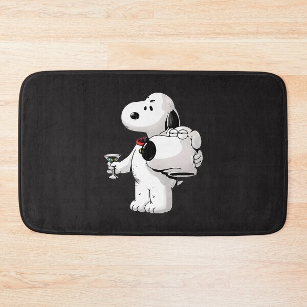 Item preview, Snoopy With A Martini – Vintage Peanuts Cartoon Illustration For Apparel & Gifts | Perfect Gift For You And Friends designed and sold by Infinity Design.
