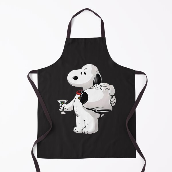 Item preview, Snoopy With A Martini – Vintage Peanuts Cartoon Illustration For Apparel & Gifts | Perfect Gift For You And Friends designed and sold by Infinity Design.