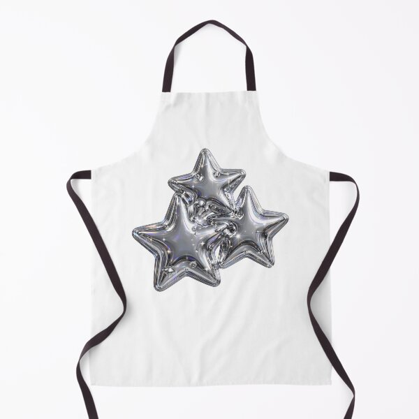 Item preview, Puffy Chrome Balloon Star Cluster designed and sold by Teeny Quities.