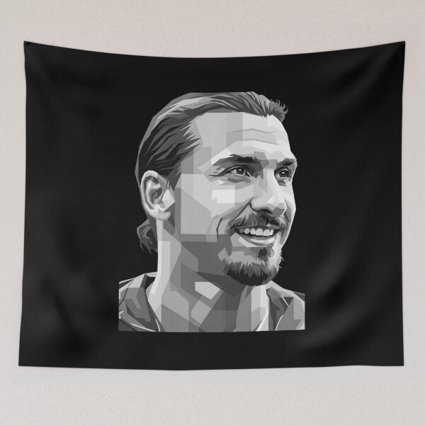 Item preview, Zlatan Ibrahimovic Grayscale  designed and sold by Japanese art.