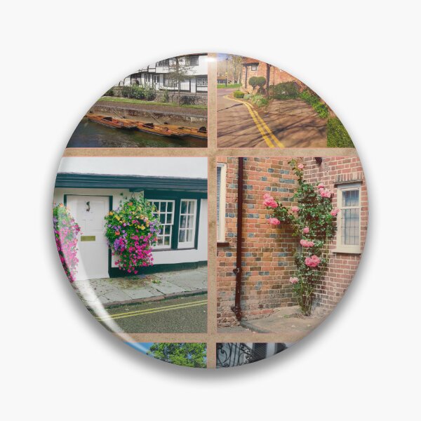 Item preview, Historical Canterbury Cathedral city,  England Kent Westgate gardens  and Stour  designed and sold by Coolparrotgirl.