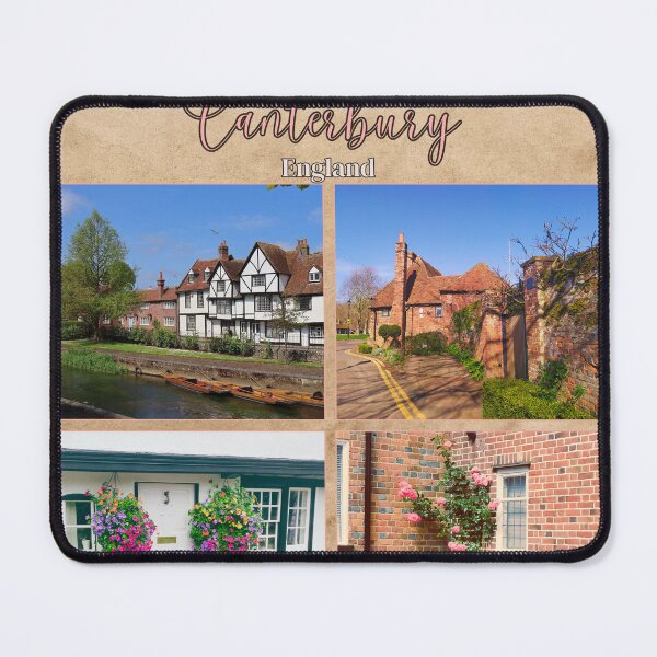 Item preview, Historical Canterbury Cathedral city,  England Kent Westgate gardens  and Stour  designed and sold by Coolparrotgirl.