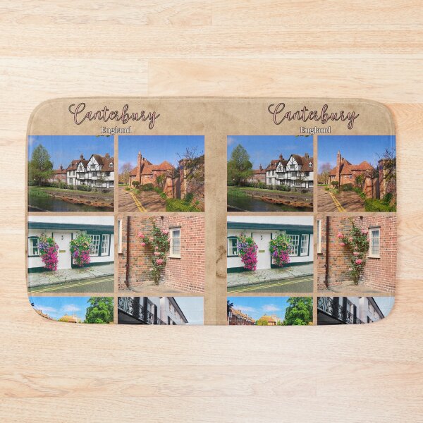 Item preview, Historical Canterbury Cathedral city,  England Kent Westgate gardens  and Stour  designed and sold by Coolparrotgirl.