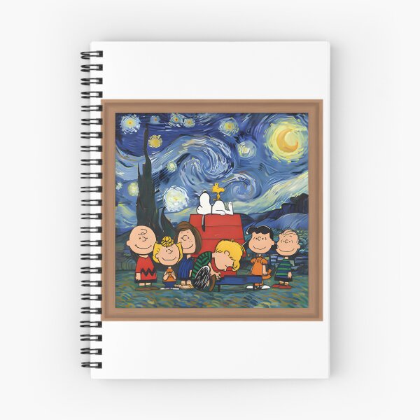 Item preview, Snoopy Doghouse With Peanuts Gang Starry Night S | ⭐⭐⭐⭐⭐ designed and sold by HSN3726.
