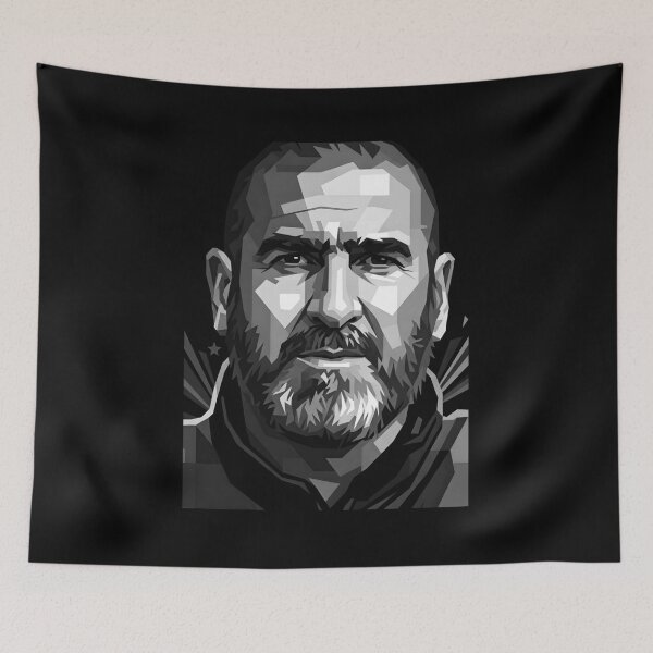 Artikelvorschau, Eric Cantona Graustufen entworfen und verkauft von Japanese art.
