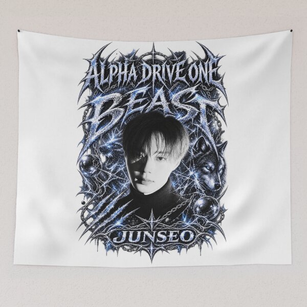 Item preview, Alpha Drive One Junseo Noir Chic Outerwear Illustration designed and sold by Valeree Store.