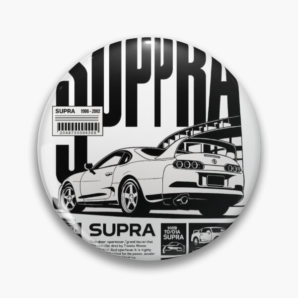 Item preview, Supra 1998–2002 – JDM Spec Retro Technical Poster designed and sold by WATEKE.