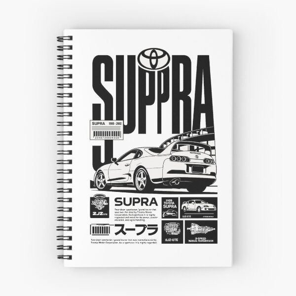 Item preview, Supra 1998–2002 – JDM Spec Retro Technical Poster designed and sold by WATEKE.