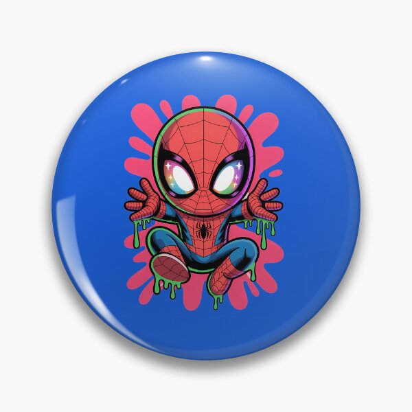 Item preview, Neon Drip Spider Hero  Cute Kawaii Street Art Style  designed and sold by PhillipTee.
