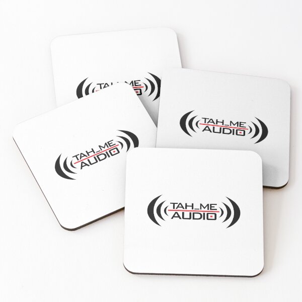 Item preview, TAH_ME Audio Minimalist Red Line Studio Logo designed and sold by dmorcu.