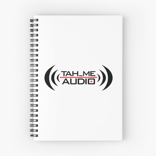 Item preview, TAH_ME Audio Minimalist Red Line Studio Logo designed and sold by dmorcu.
