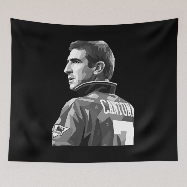 Artikelvorschau, Eric Cantona Graustufen entworfen und verkauft von Japanese art.