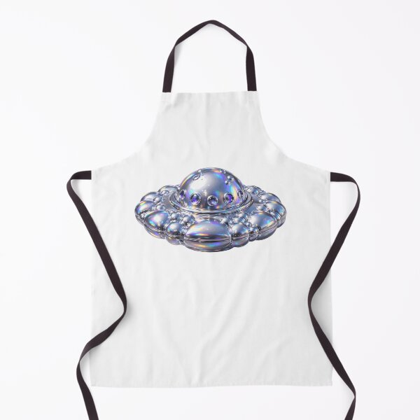 Item preview, Puffy Chrome Balloon UFO Flying Saucer designed and sold by Teeny Quities.