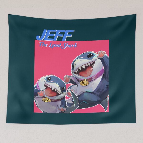 Item preview, Rivals Jeff The Land Shark Retro Design  designed and sold by PhillipTee.