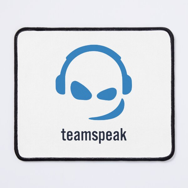 Item preview, Teamspeak Gamer Headset Blue Icon Gaming Logo designed and sold by dmorcu.
